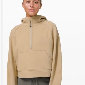 Lululemon Scuba oversized Half Zip Hoodie - Color: Trench